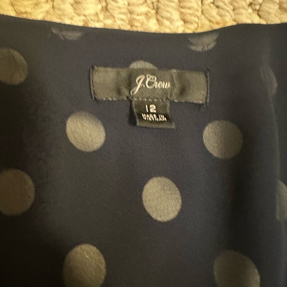 J Crew Long Sleeve peplum button-down shirt - Picture 5 of 6